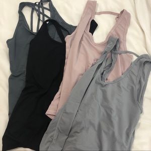 Victoria’s Secret sport mesh tanks set of 4 small